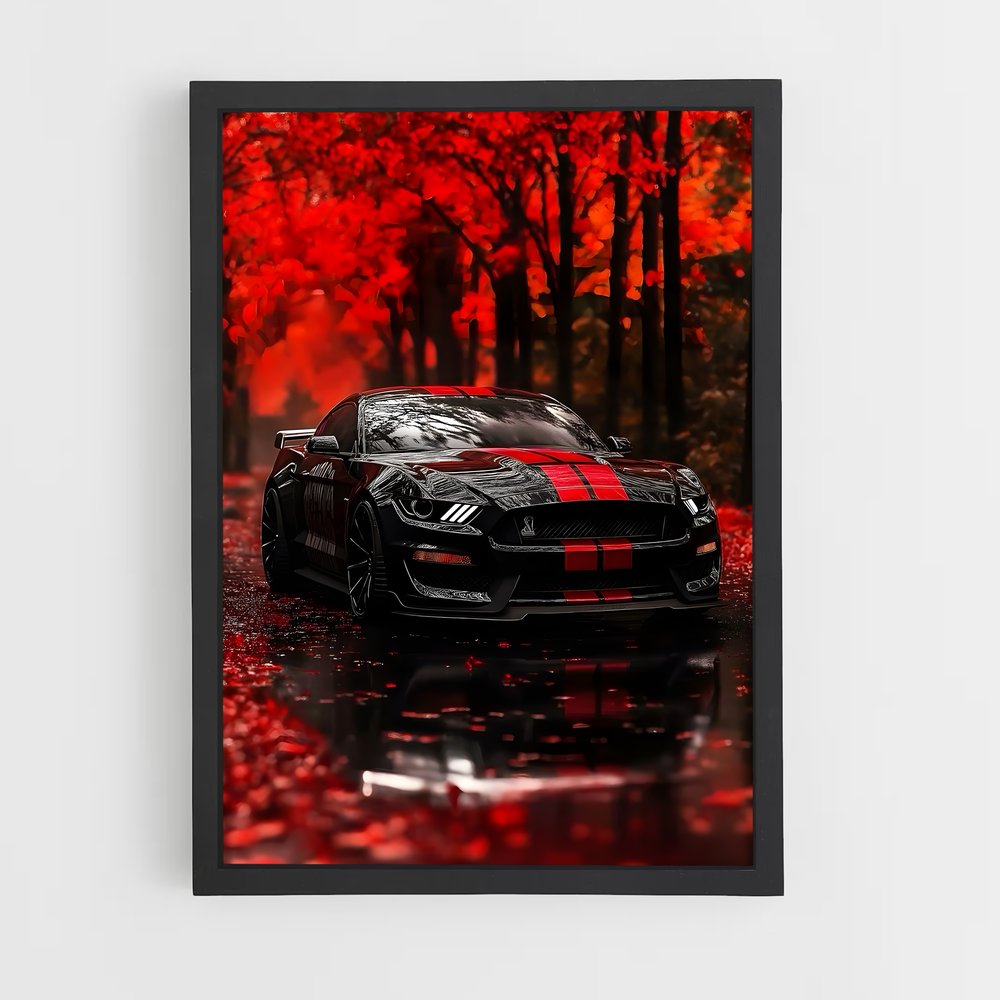 Poster Mustang Sauvage – affiche Shelby (vue 2)